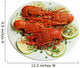 Assiette Langoustes Cuisinees