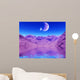 Colorful Space Landscape Wall Mural