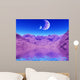 Colorful Space Landscape Wall Mural