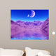 Colorful Space Landscape Wall Mural