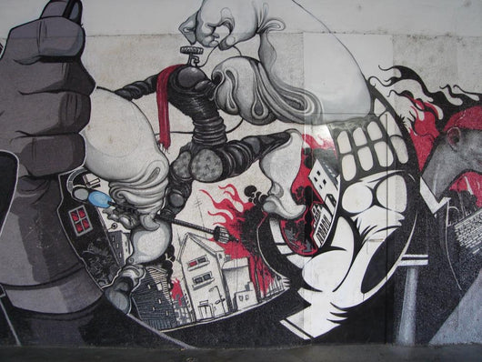 Grafitti Girona 4 Wall Mural