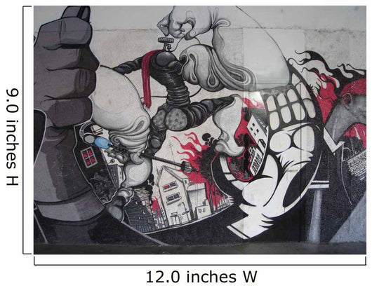 Grafitti Girona 4 Wall Mural