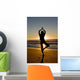 Activity Yoga Sunrise Wall Decal Design 1