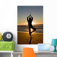 Activity Yoga Sunrise Wall Decal Design 1