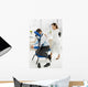 Massage in office Wall Mural