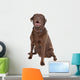 Chocolate Labrador Wall Decal