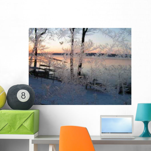 Beautiful Winter Morning Wall Decal Design 6