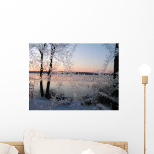 Beautiful Winter Morning Wall Decal Design 5