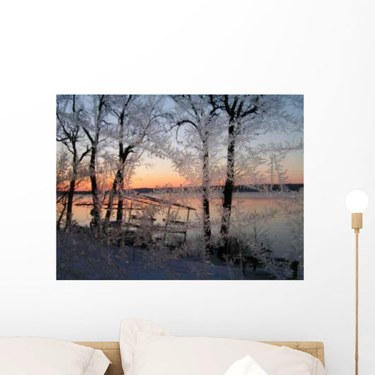 Beautiful Winter Morning Wall Decal Design 4