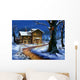 Christmas Landscape Wall Decal