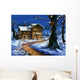 Christmas Landscape Wall Decal