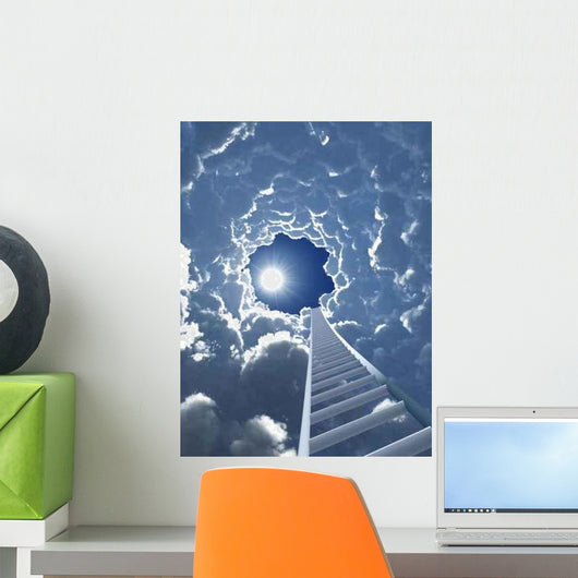 Staircase to Heaven Wall Decal