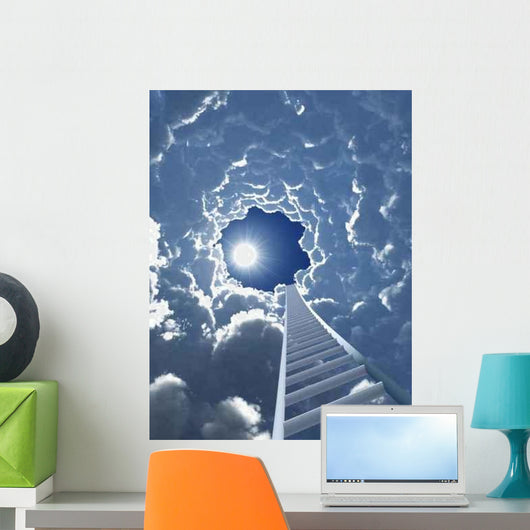 Staircase to Heaven Wall Decal