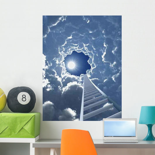 Staircase to Heaven Wall Decal