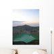 Green Crater Lake Wall Decal