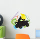 Sportsman Riding Quad Bike Wall Decal