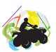 Sportsman Riding Quad Bike Wall Decal