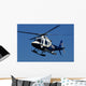 police chopper Wall Mural