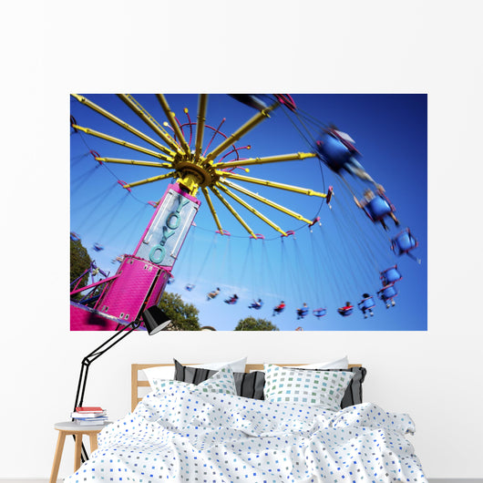 yo-yo amusement ride Wall Mural