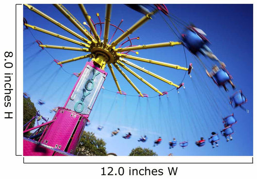 yo-yo amusement ride Wall Mural