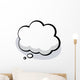 Vector Cartoon Thought Bubble! Wall Decal