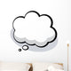 Vector Cartoon Thought Bubble! Wall Decal