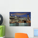 New York City skyline- Brooklyn Bridge Wall Mural