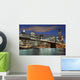 New York City skyline- Brooklyn Bridge Wall Mural