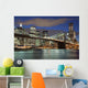New York City skyline- Brooklyn Bridge Wall Mural