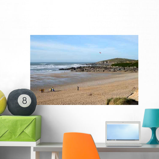 Flying Kite Fistral Beach Wall Decal