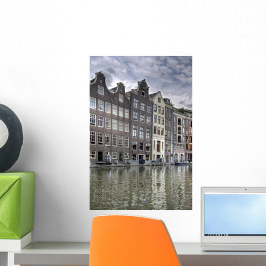 Amsterdam Mansions Wall Decal