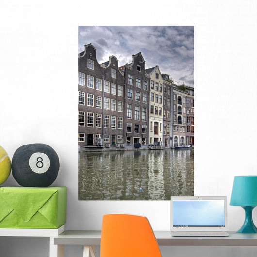 Amsterdam Mansions Wall Decal