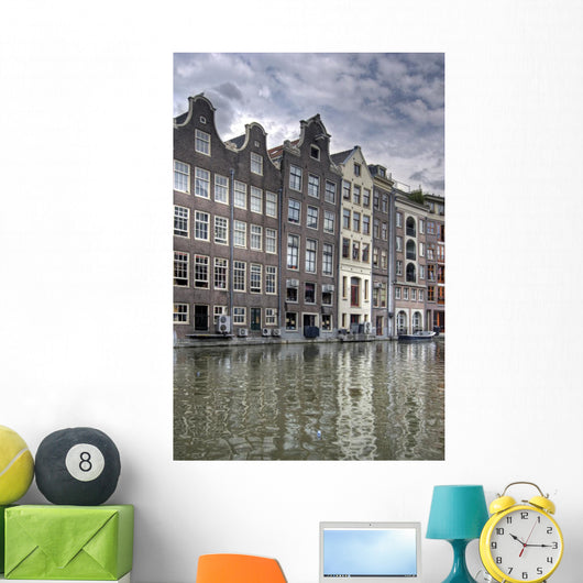 Amsterdam Mansions Wall Decal