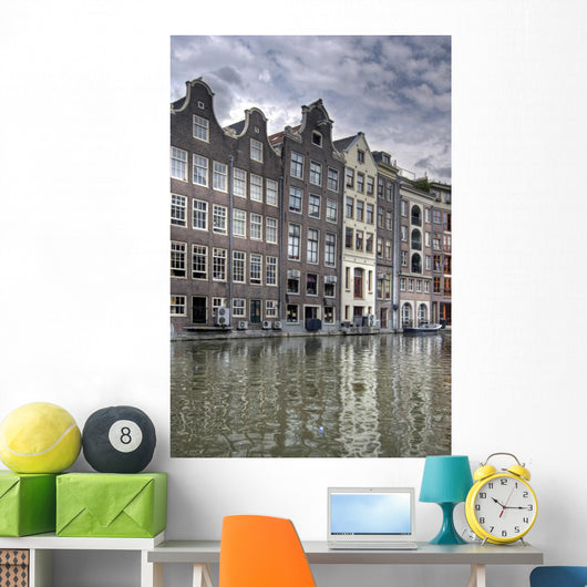 Amsterdam Mansions Wall Decal