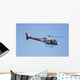 News Chopper Wall Decal