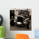 Model A Coupe Ratrod in Sepia Wall Mural