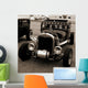 Model A Coupe Ratrod in Sepia Wall Mural