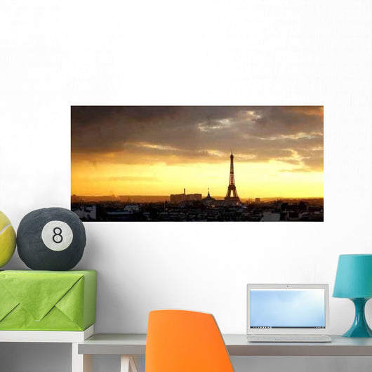 Coucher Soleil Sur La Wall Decal Design 2