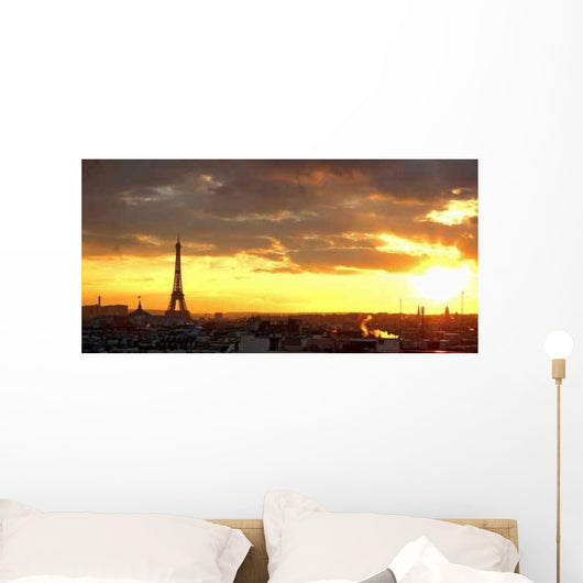 Coucher Soleil Sur La Wall Decal Design 1