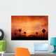 Palms Sunset Wall Decal