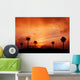 Palms Sunset Wall Decal