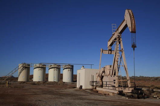 Oil Well Wall Mural