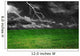 Thunder-storm over a field Wall Mural