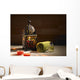 Arab lamp whit a candle in the hammam Wall Mural