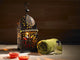 Arab lamp whit a candle in the hammam Wall Mural