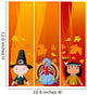 Vertical Thanksgiving Banners Wall Mural