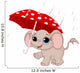 Cute Baby Elephant under