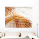water ripples on fractal Wall Mural