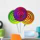 candy lollipops Wall Decal