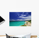 tropical beach Wall Mural